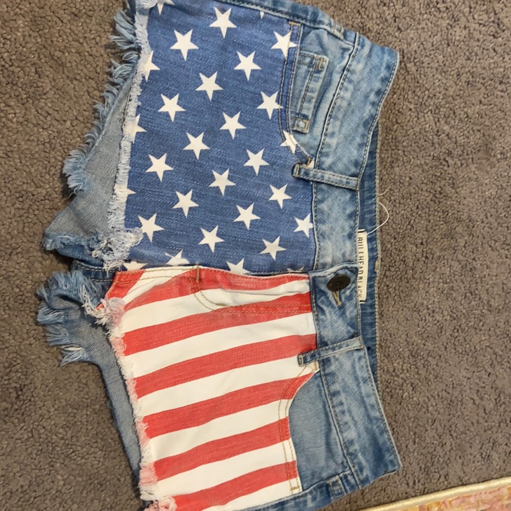 American flag 4th of July shorts